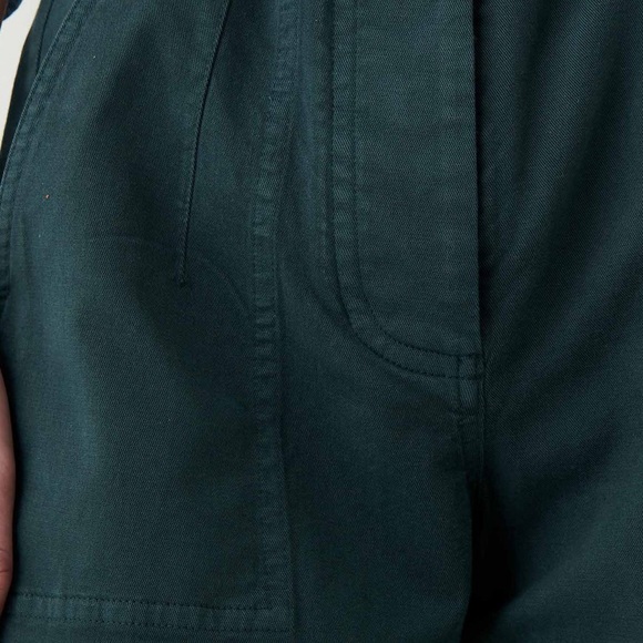 Anthropologie Sessun Camp Pleated Chino Boyfriend Style Pants - Picture 3 of 3